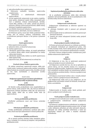 Nový Občiansky zákonník – A4, dva stĺpce – ukážka strany 25